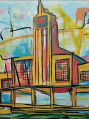 Estação Ferroviaria Oil on canvas, 2009